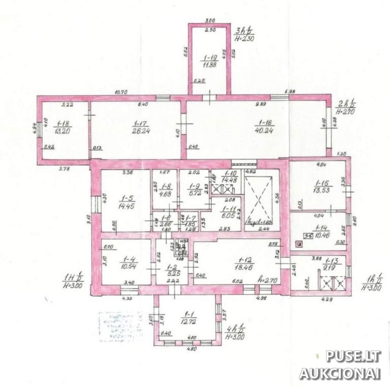 Buitinis pastatas Pastatai Partizanų g. 2B, 18223 Švenčionėliai, Švenčionėlių sen., Švenčionių r. sav. 1