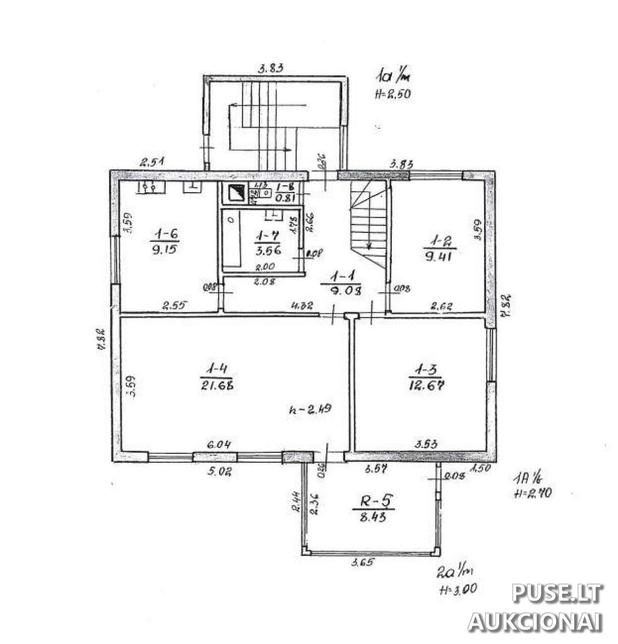Gyvenamasis namas Pastatai Sodų g. 3, 42390 Panemunis, Pandėlio sen., Rokiškio r. sav. 5