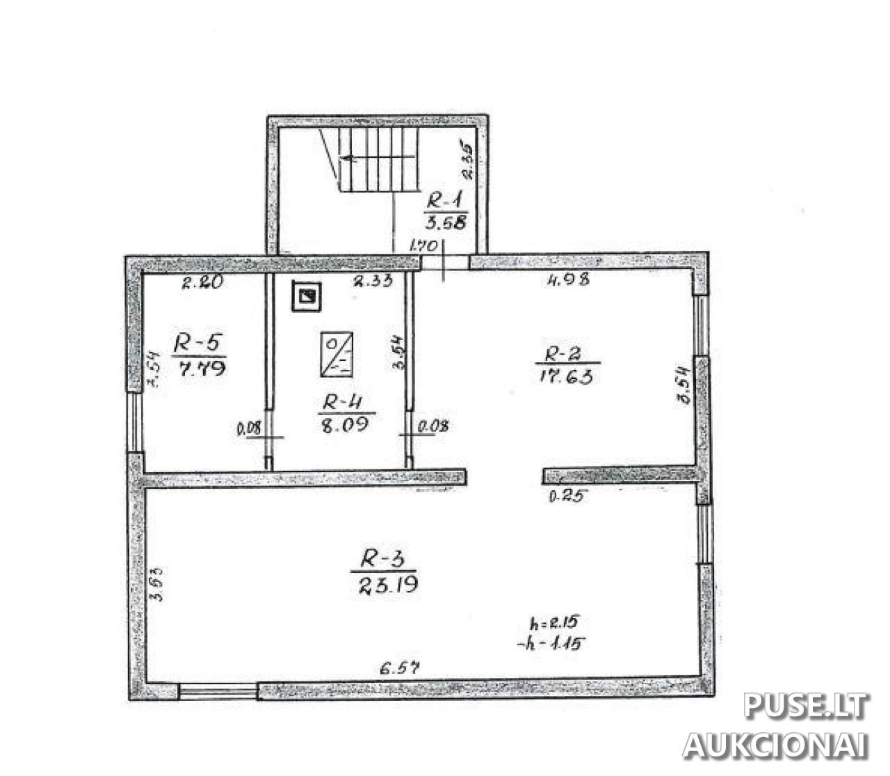 Gyvenamasis namas Pastatai Sodų g. 3, 42390 Panemunis, Pandėlio sen., Rokiškio r. sav. 7