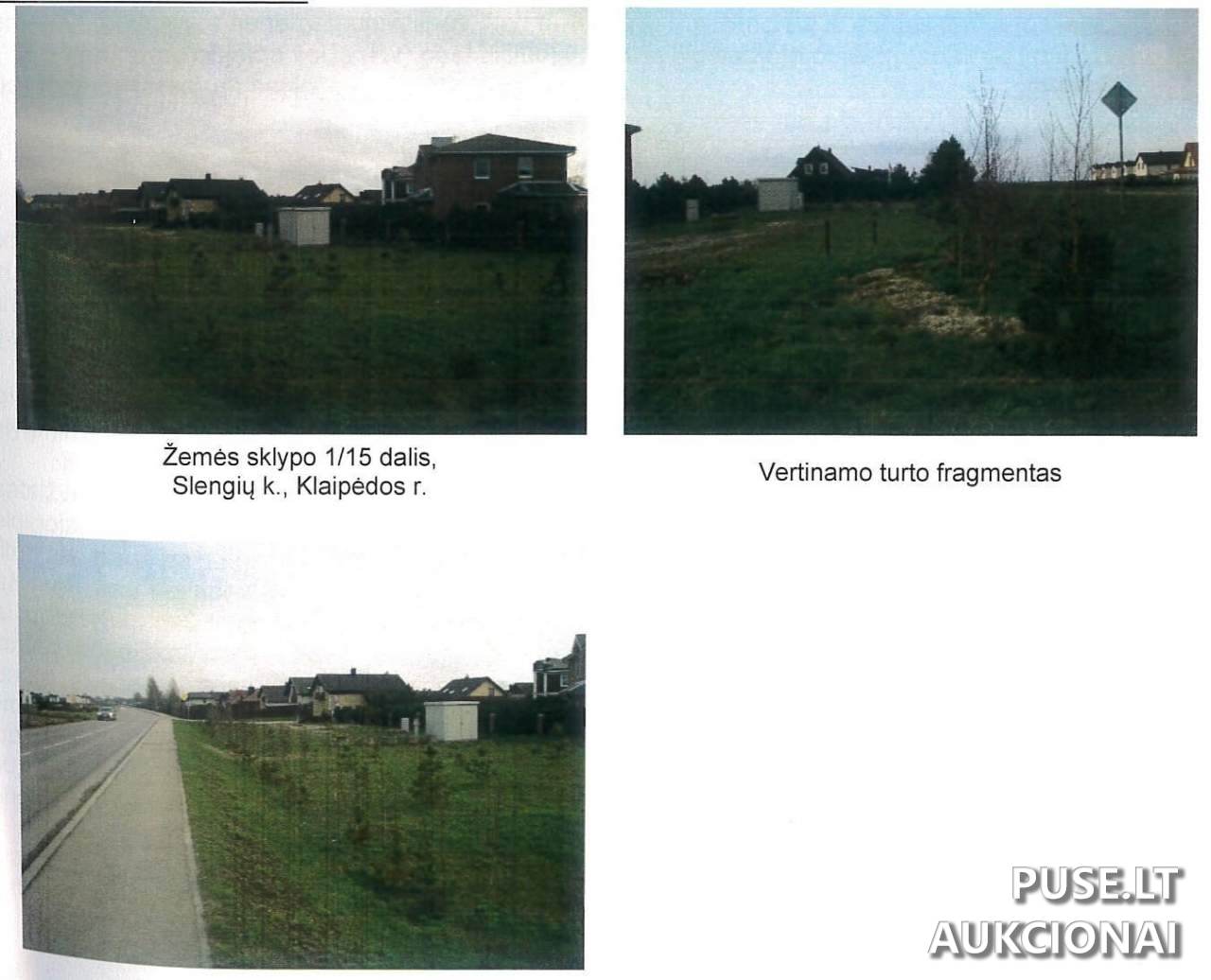 Žemės sklypas Sklypai Slengių g., Slengiai, Sendvario sen., Klaipėdos r. sav. 1