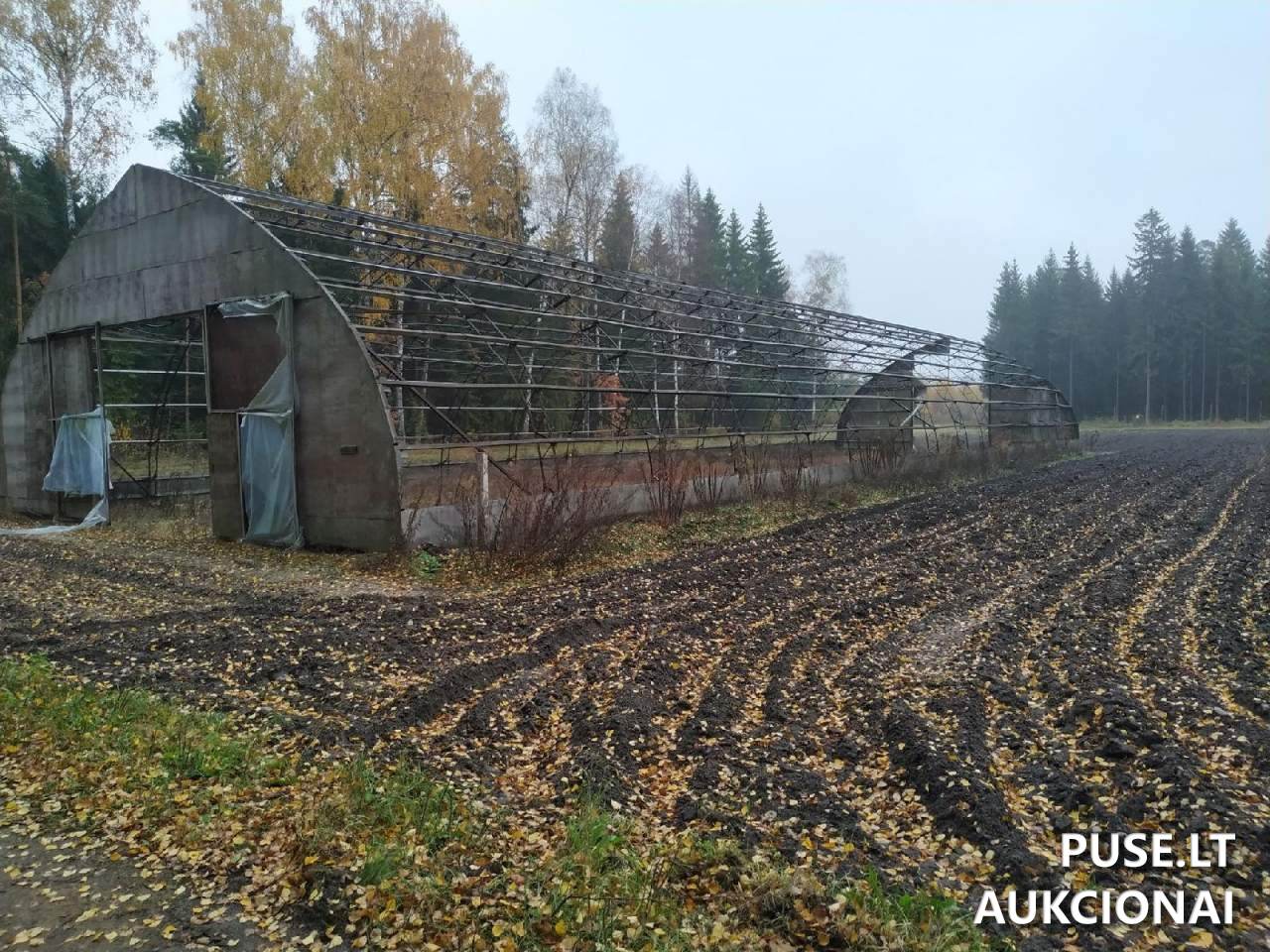 Metalinis šiltnamis	Inv. Nr. 26-145619 Kitas turtas 3