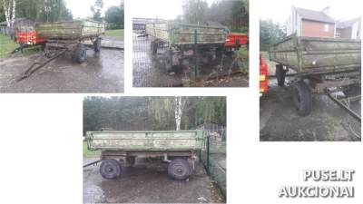 Traktoriaus priekaba TAŠKENTO TG 2PTS 4 aukcione nuo 700 EUR