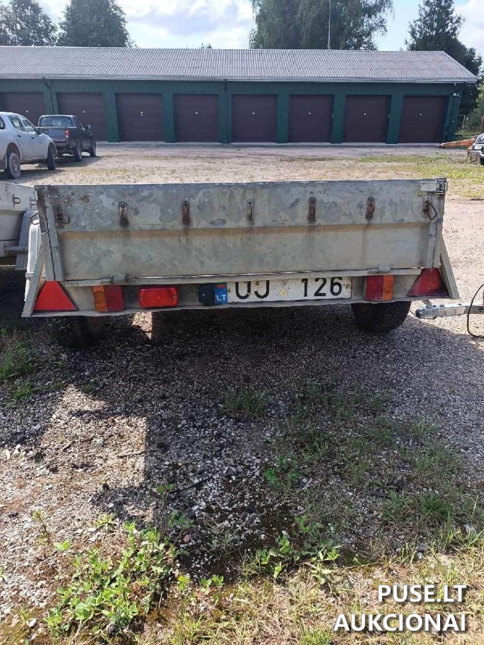 Priekaba SAURIDA Inv. Nr. 27-150569 Traktoriai, savaeigės mašinos, priekabos, puspriekabės 4