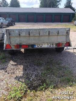 Traktoriai, savaeigės mašinos, priekabos, puspriekabės - Priekaba SAURIDA Inv. Nr. 27-150569