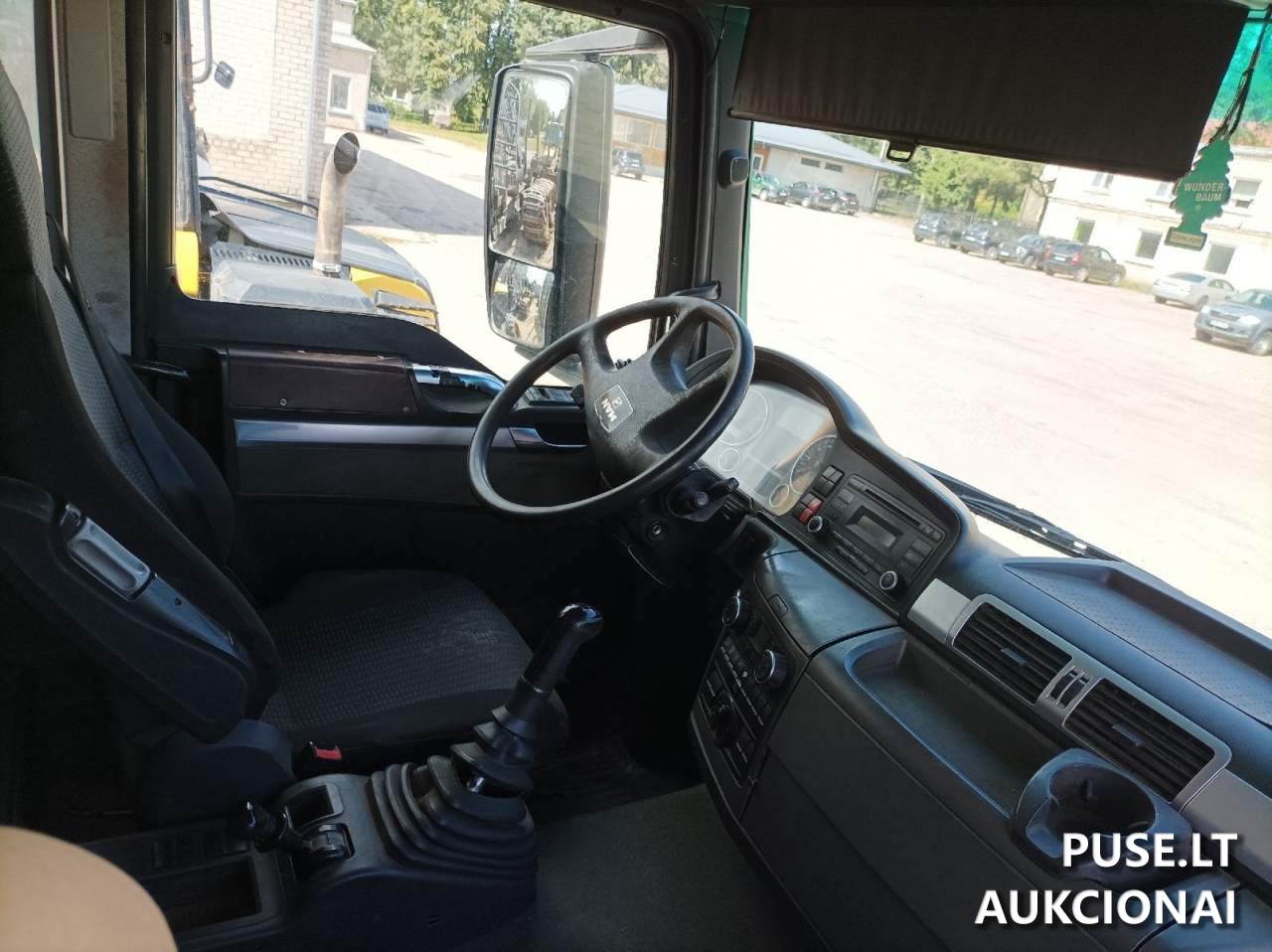 Automašina MAN TGS 33.480 (medienvežis) Inv. nr. 24-42811 Traktoriai, savaeigės mašinos, priekabos, puspriekabės 6