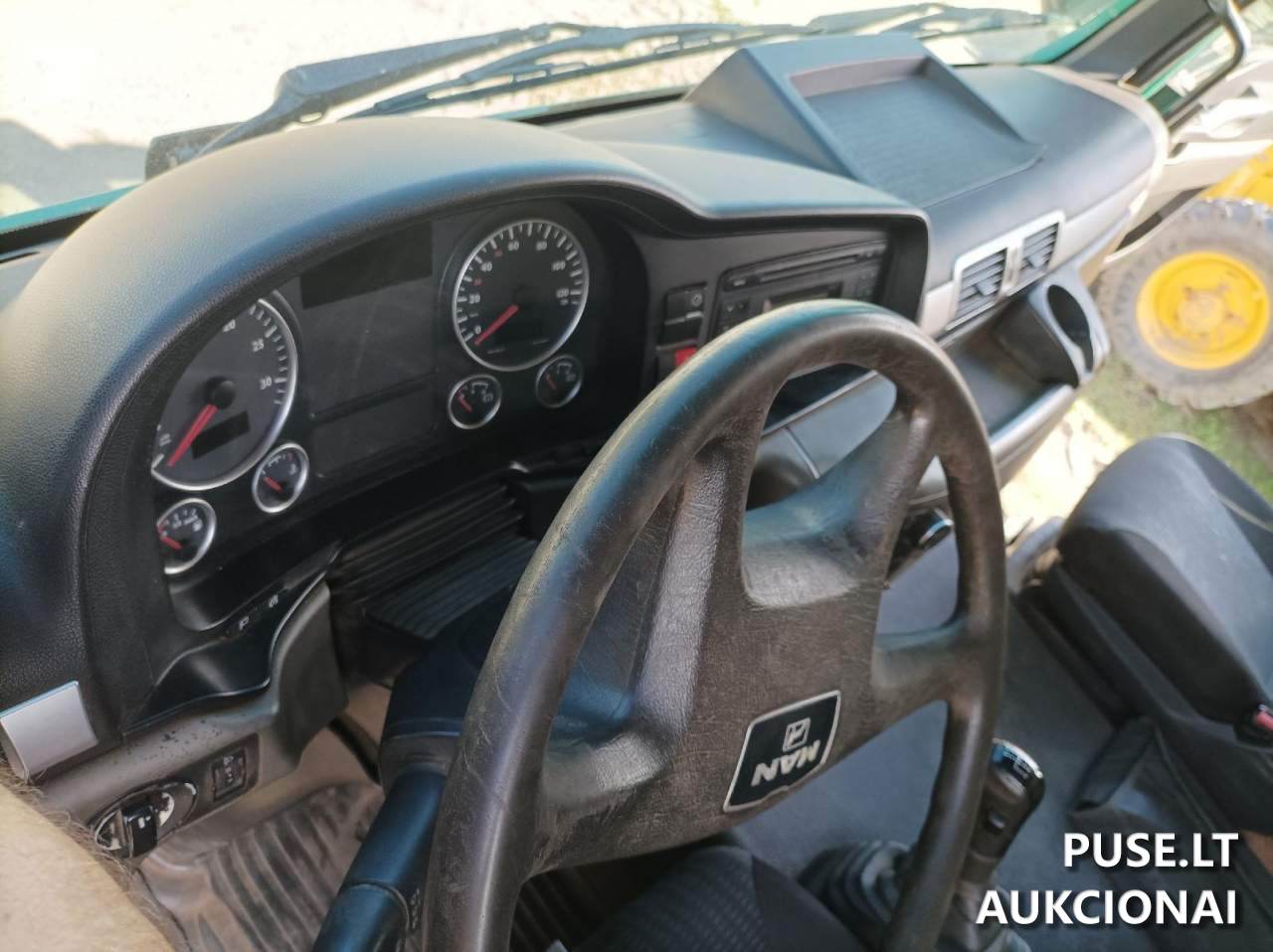Automašina MAN TGS 33.480 (medienvežis) Inv. nr. 24-42811 Traktoriai, savaeigės mašinos, priekabos, puspriekabės 7