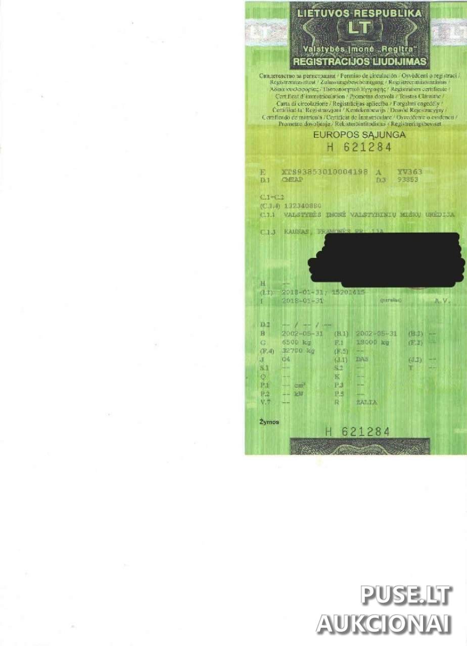 Tralas CMZAP Inv. Nr. 13-924 Traktoriai, savaeigės mašinos, priekabos, puspriekabės 1