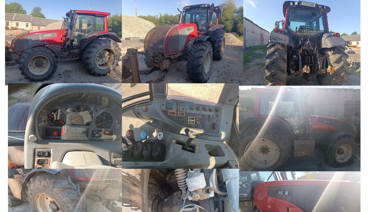 Ratinis traktorius Valtra T133H Inv. Nr. 08-142885 Traktoriai, savaeigės mašinos, priekabos, puspriekabės 3