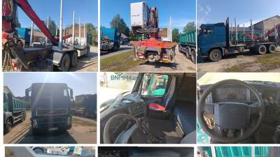 VOLVO FH 2006 savivartis parduodamas aukcione Mažeikiuose pradinė kaina 14896 EUR