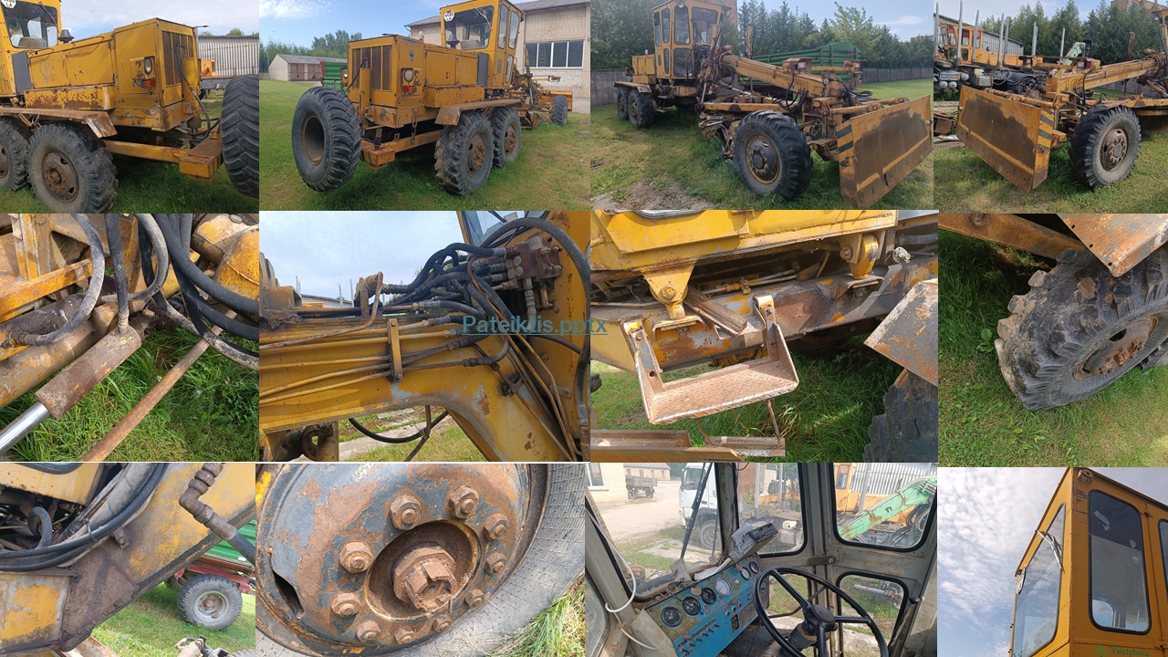 Greideris	DZ 180 Inv. Nr. 08-142867 Traktoriai, savaeigės mašinos, priekabos, puspriekabės 3