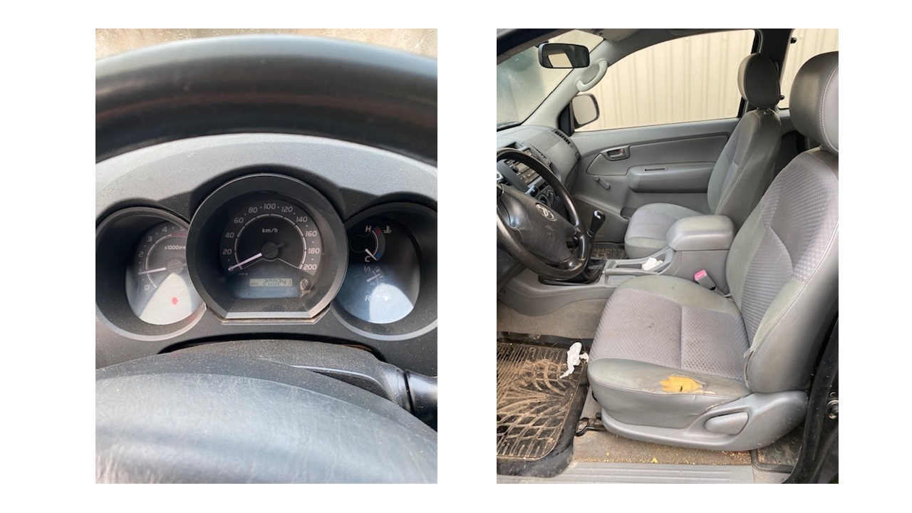 Lengvasis automobilis TOYOTA HILUX Inv. nr. 14-150390 Traktoriai, savaeigės mašinos, priekabos, puspriekabės 5
