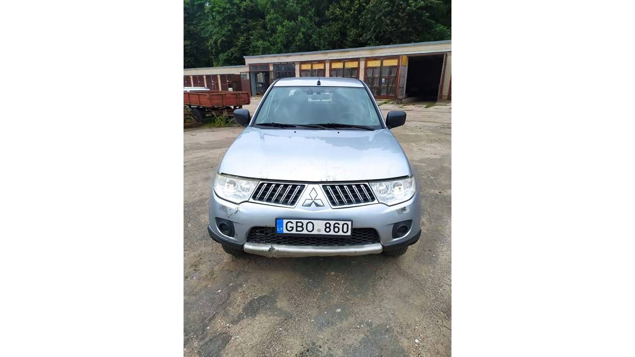 Lengvasis automobilis MITSUBISHI L200 Inv. nr. 09-16-01-000417 Traktoriai, savaeigės mašinos, priekabos, puspriekabės 3