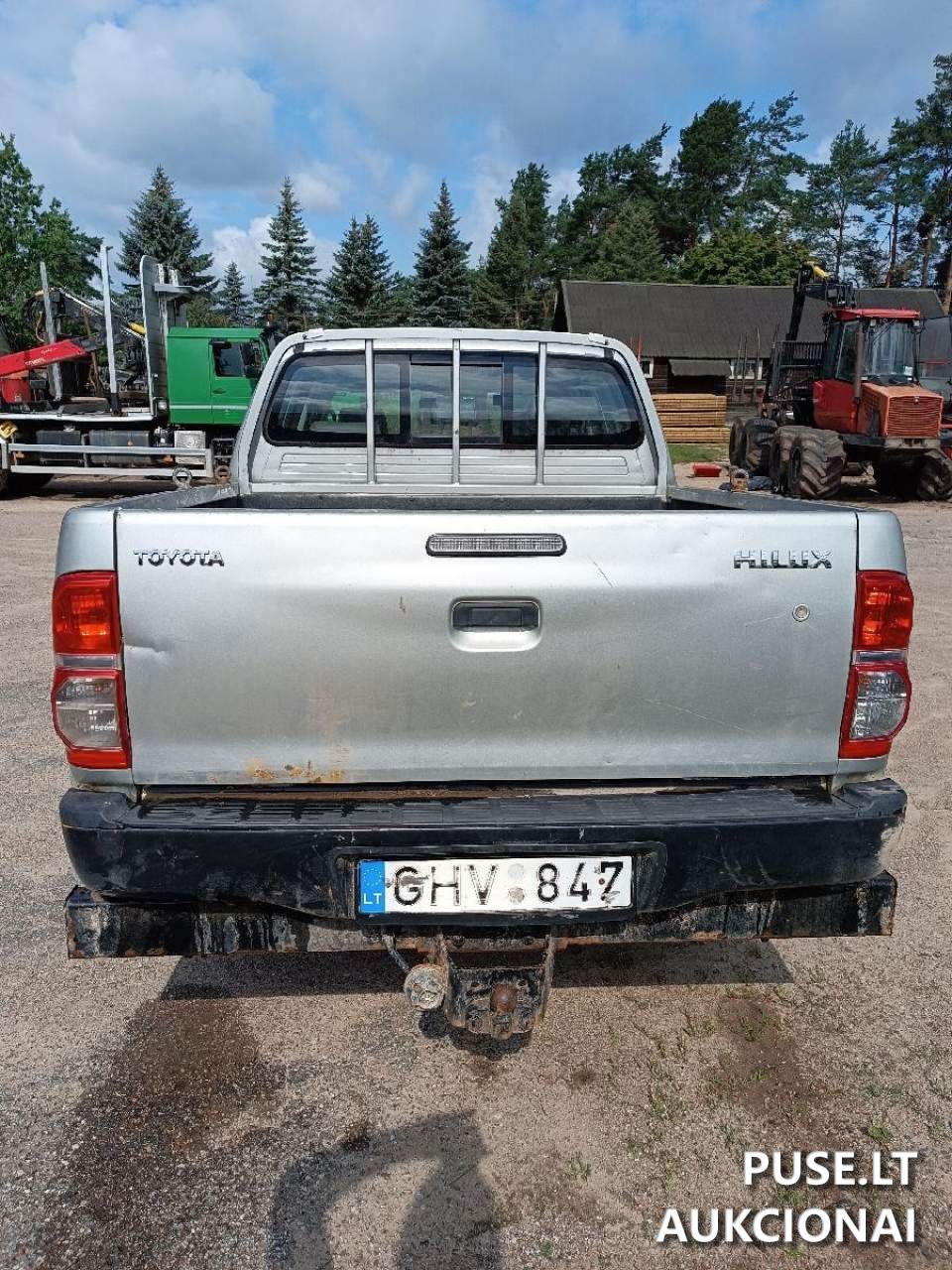 Lengvasis automobilis TOYOTA HILUX Inv. Nr. 06-03-85 Traktoriai, savaeigės mašinos, priekabos, puspriekabės 8