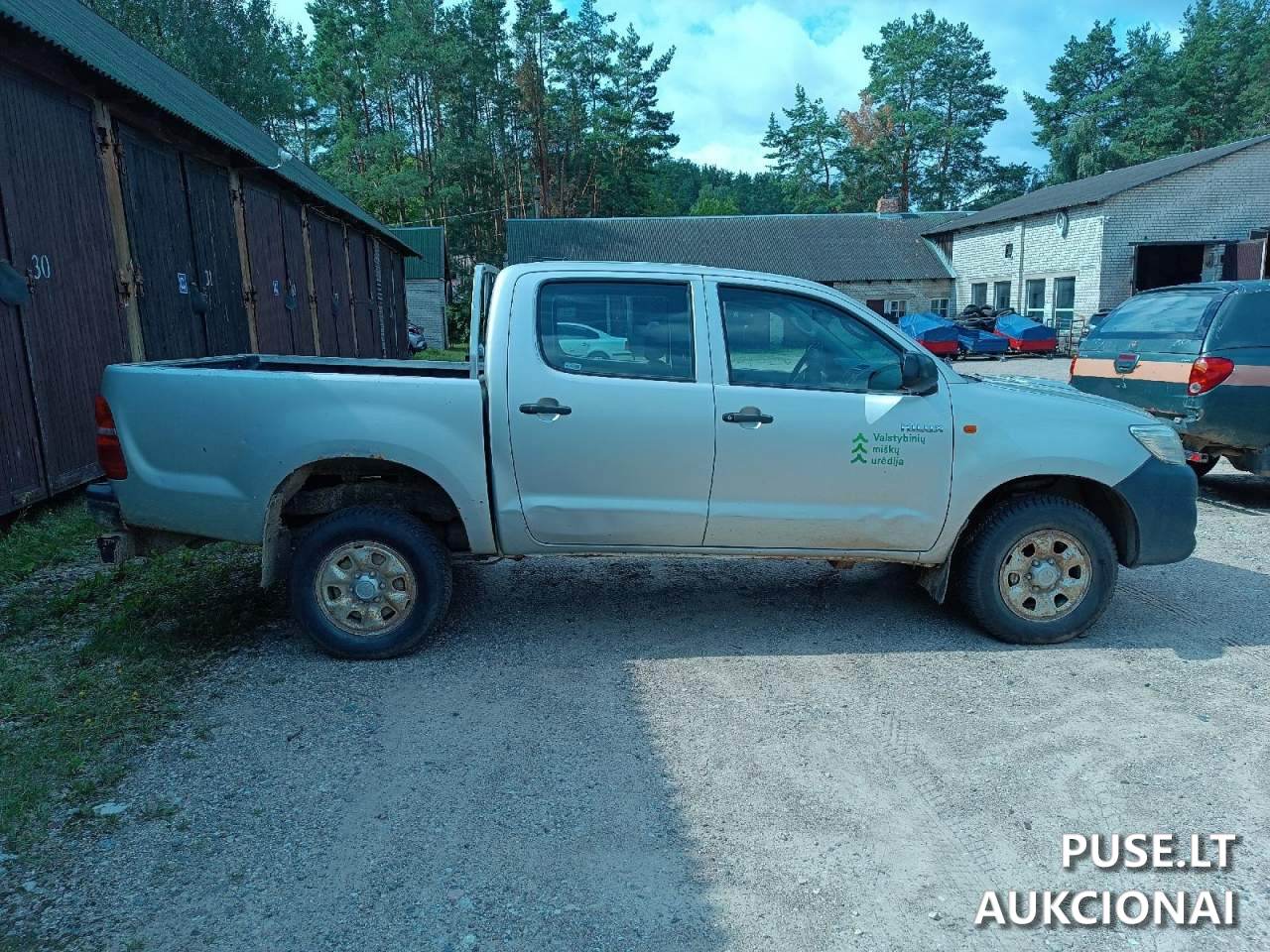 Lengvasis automobilis TOYOTA HILUX Inv. Nr. 06-03-84 Traktoriai, savaeigės mašinos, priekabos, puspriekabės 3