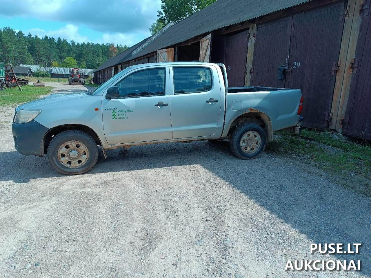 Lengvasis automobilis TOYOTA HILUX Inv. Nr. 06-03-84 Traktoriai, savaeigės mašinos, priekabos, puspriekabės 5