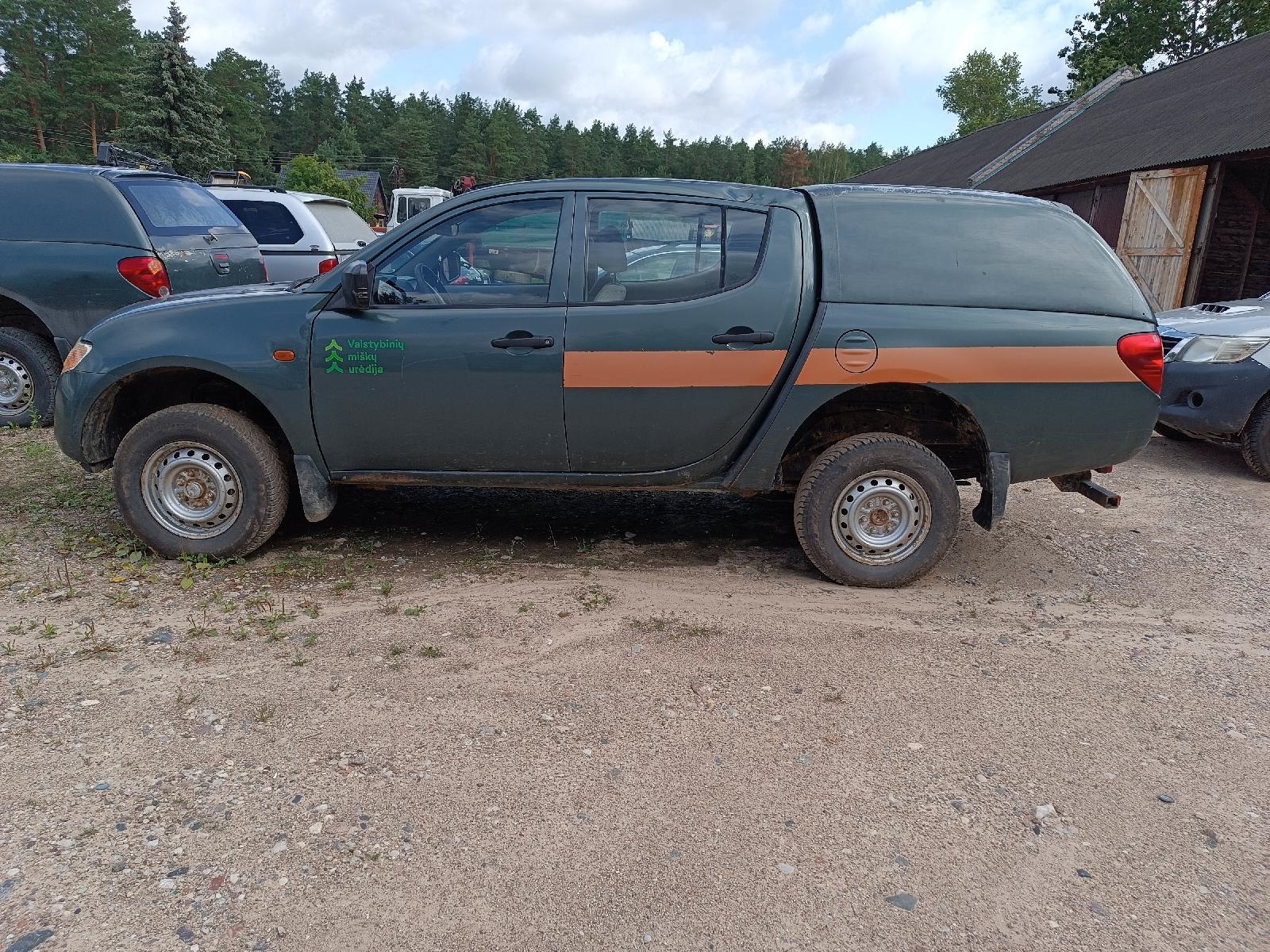 Lengvasis automobilis MITSUBISHI L200 Inv. nr. 06-03-74 Traktoriai, savaeigės mašinos, priekabos, puspriekabės 9