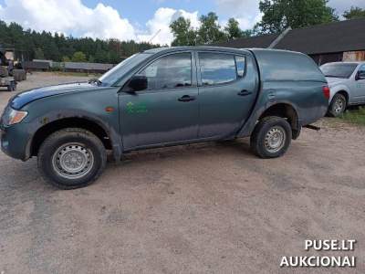 Naudotas pikapas Mitsubishi L200 2007 m. Ignalinoje, pradinė kaina 3290 EUR, aukcionas