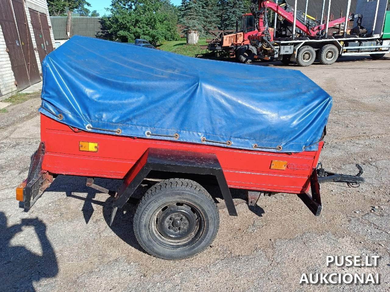 Priekaba iki 0.75 t. BELAZ 81201 Inv. nr. 404000006537 06-03-60 Traktoriai, savaeigės mašinos, priekabos, puspriekabės 3