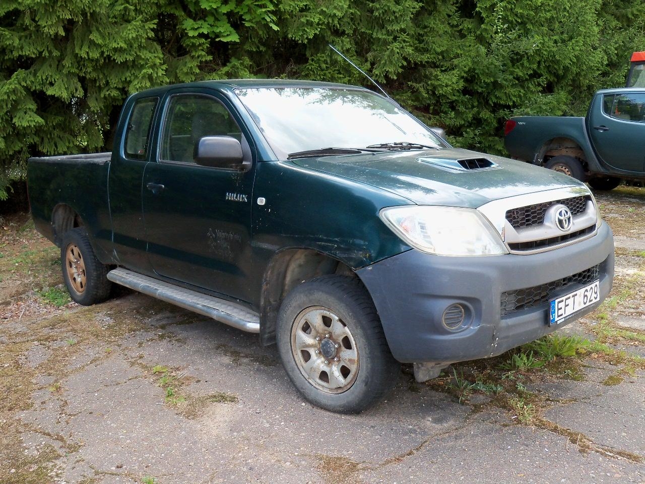 Lengvasis automobilis TOYOTA HILUX Inv. Nr. 11-46938 Traktoriai, savaeigės mašinos, priekabos, puspriekabės 4