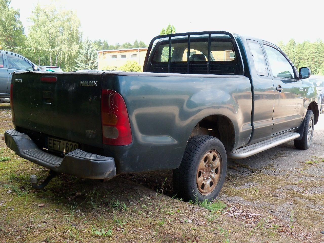 Lengvasis automobilis TOYOTA HILUX Inv. Nr. 11-46938 Traktoriai, savaeigės mašinos, priekabos, puspriekabės 5