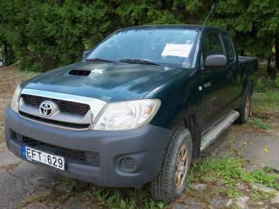 Pakartotinis lengvojo automobilio TOYOTA HILUX aukcionas Kauno rajone nuo 3220 EUR