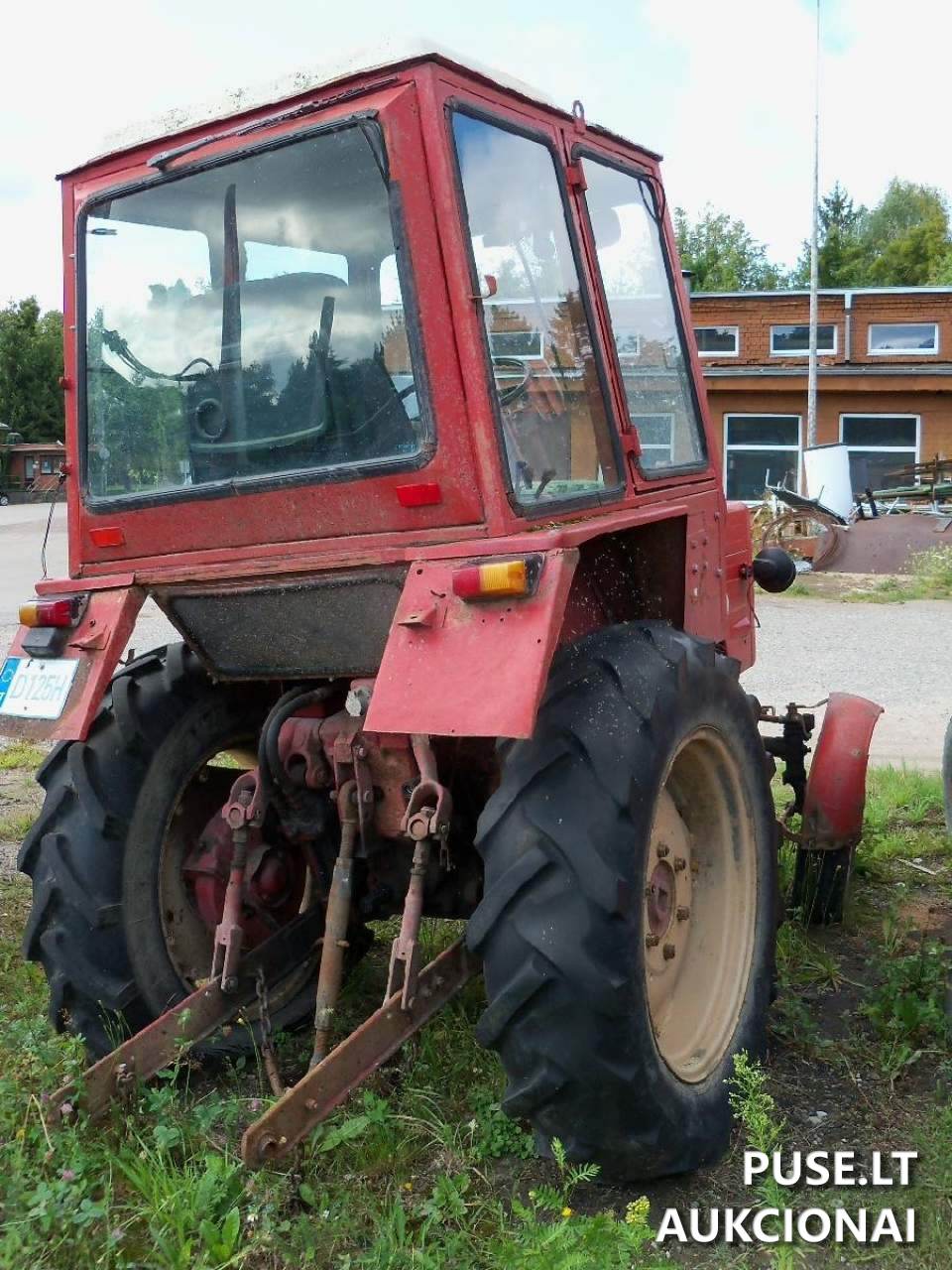 Ratinis traktorius MTZ	T-25A Inv. nr. 05-0240 Traktoriai, savaeigės mašinos, priekabos, puspriekabės 3