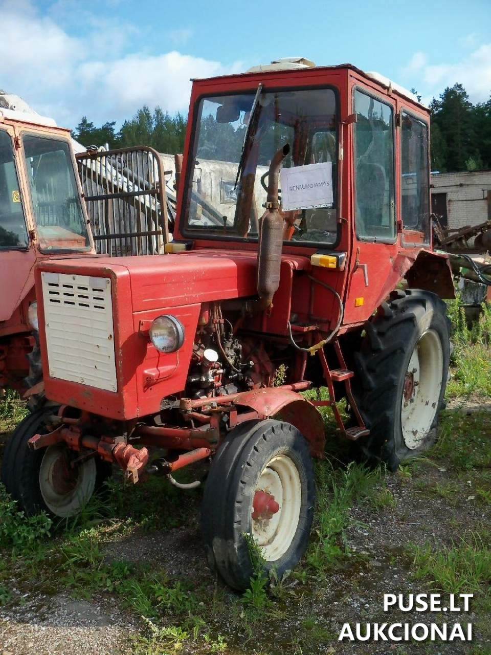 Ratinis traktorius MTZ	T-25A Inv. nr. 05-0240 Traktoriai, savaeigės mašinos, priekabos, puspriekabės 6