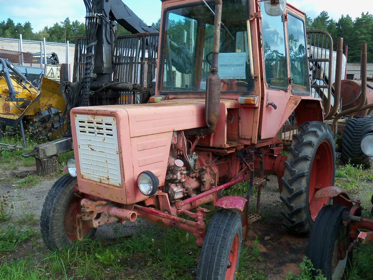 Ratinis traktorius MTZ T-25 Inv. nr. 11-2314 Traktoriai, savaeigės mašinos, priekabos, puspriekabės 4
