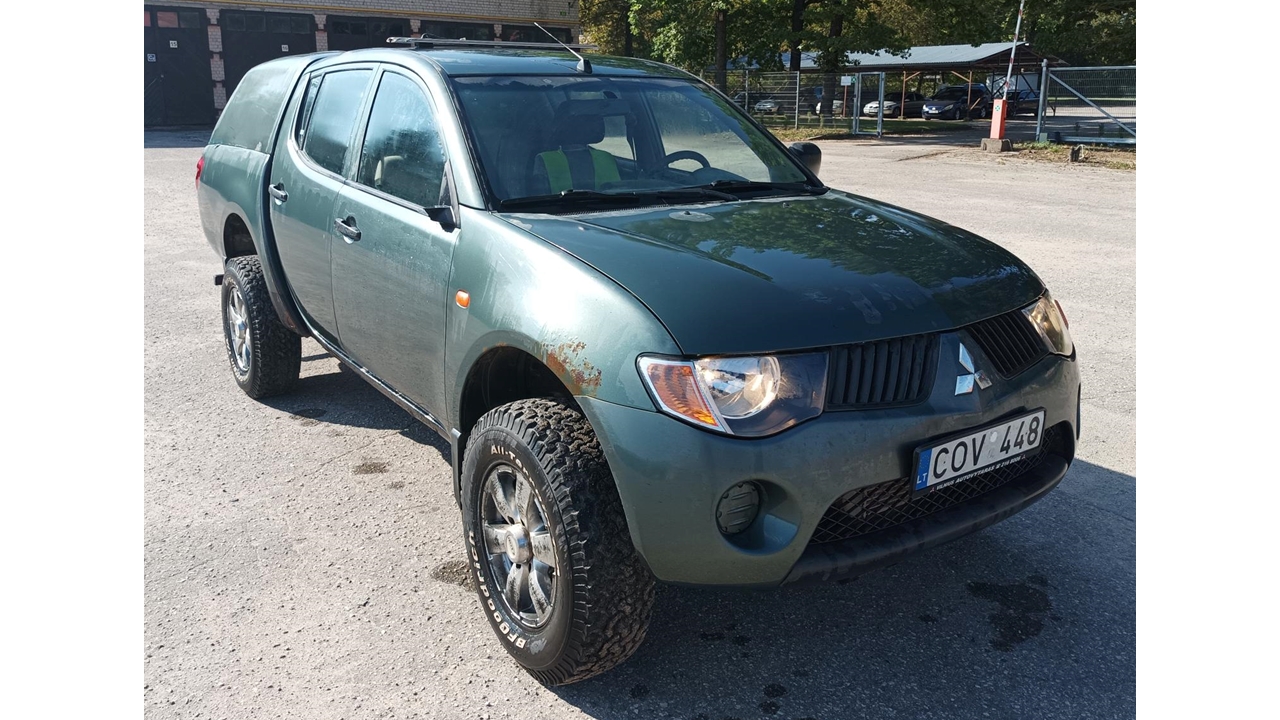 Lengvasis automobilis Mitsubishi L200 Inv. nr. 03-2132 Traktoriai, savaeigės mašinos, priekabos, puspriekabės 4