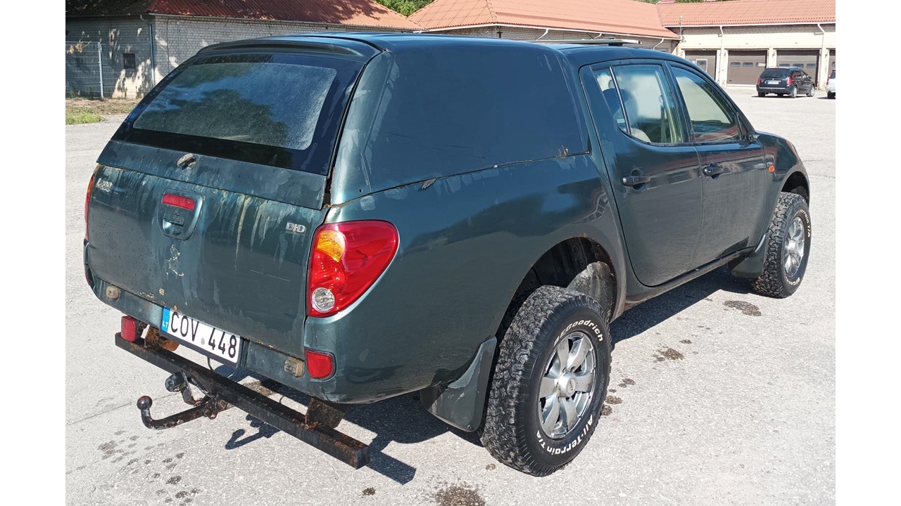Lengvasis automobilis Mitsubishi L200 Inv. nr. 03-2132 Traktoriai, savaeigės mašinos, priekabos, puspriekabės 5