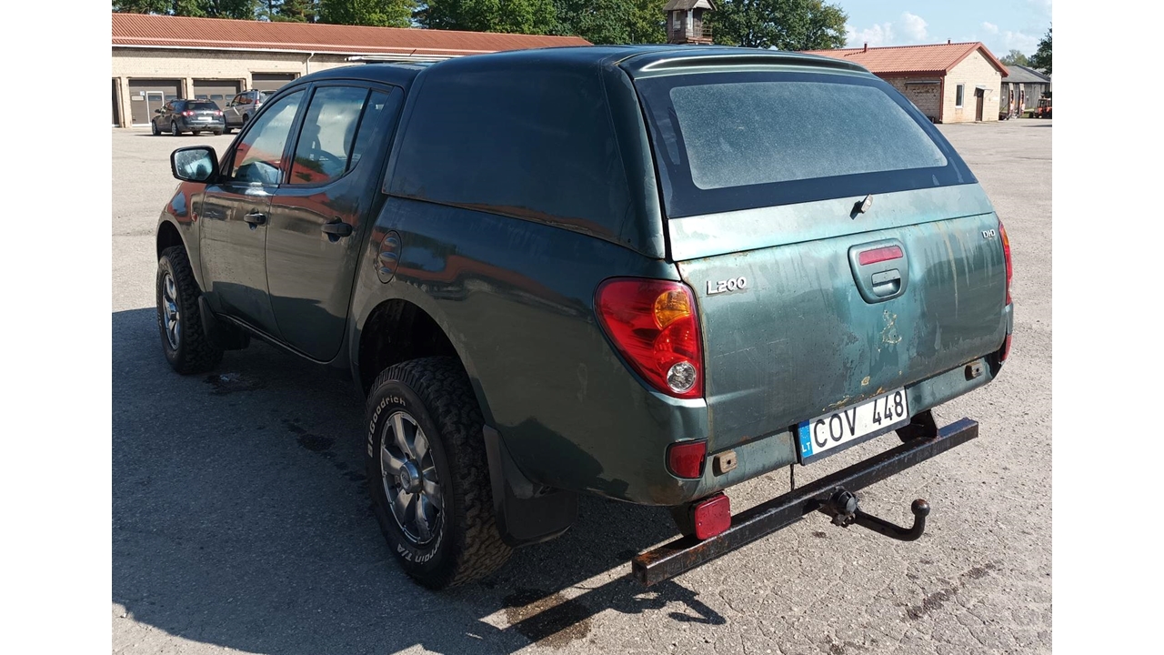 Lengvasis automobilis Mitsubishi L200 Inv. nr. 03-2132 Traktoriai, savaeigės mašinos, priekabos, puspriekabės 6