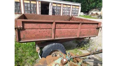 Traktoriaus puspriekabė 1PTS 2 Jurbarke už 1000 EUR pradinė kaina - Valstybės turto aukcionas