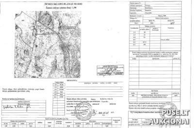 Žemės ūkio paskirties sklypo dalis Rokiškio rajone, Sniegių kaime, pradinė kaina 738 EUR