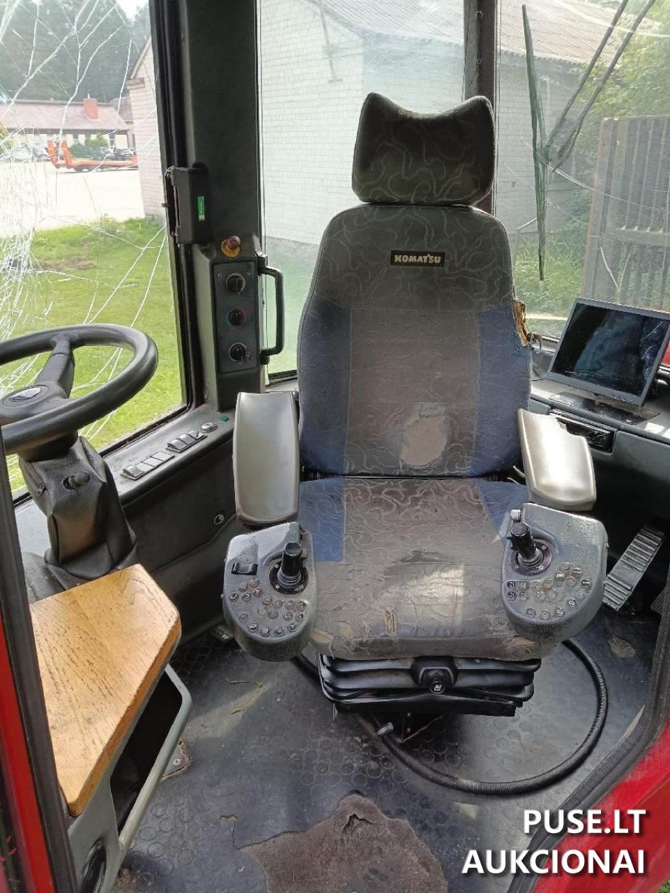 Medvežė Komatsu 840TX    Inv. Nr. 01-1013 Traktoriai, savaeigės mašinos, priekabos, puspriekabės 5
