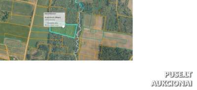 Žemės ūkio paskirties sklypas Telšių r. Juozapavo k. 3.27 ha už 12780 EUR - Antstolio Varžytynės