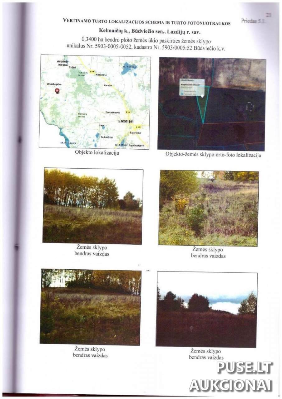 Žemės sklypas Sklypai Kelmaičiai, Būdviečio sen., Lazdijų r. sav. 1