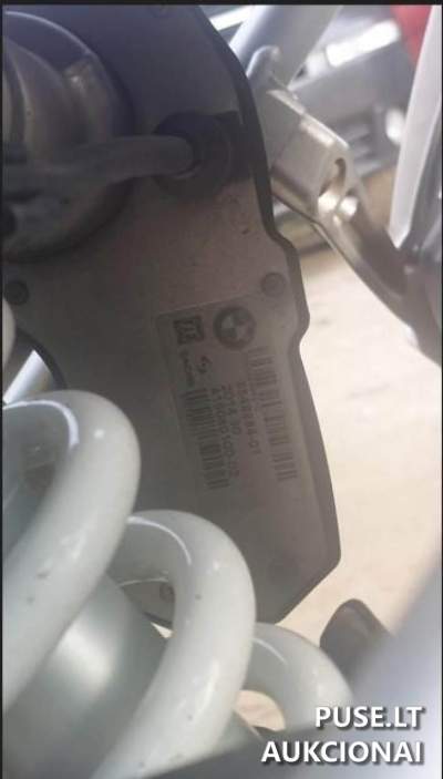 BMW R 1200 GS motociklas antriniame aukcione Panevėžyje, pradinė kaina 6232 EUR