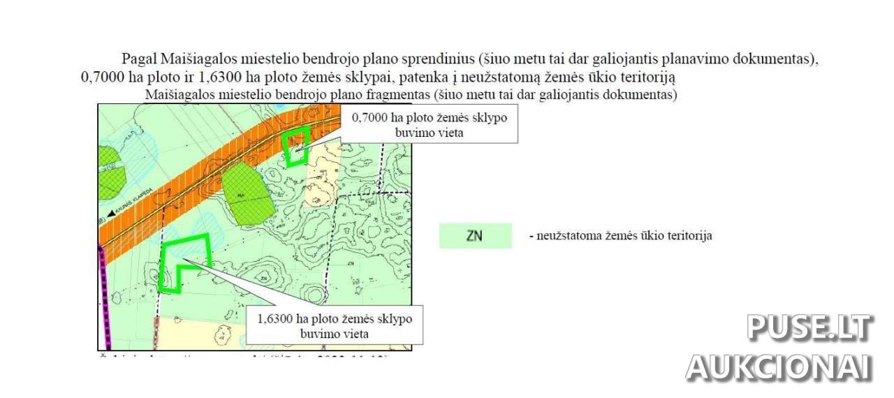 Žemės sklypas Sklypai Vilniaus g., Maišiagala, Maišiagalos sen., Vilniaus r. sav. 1