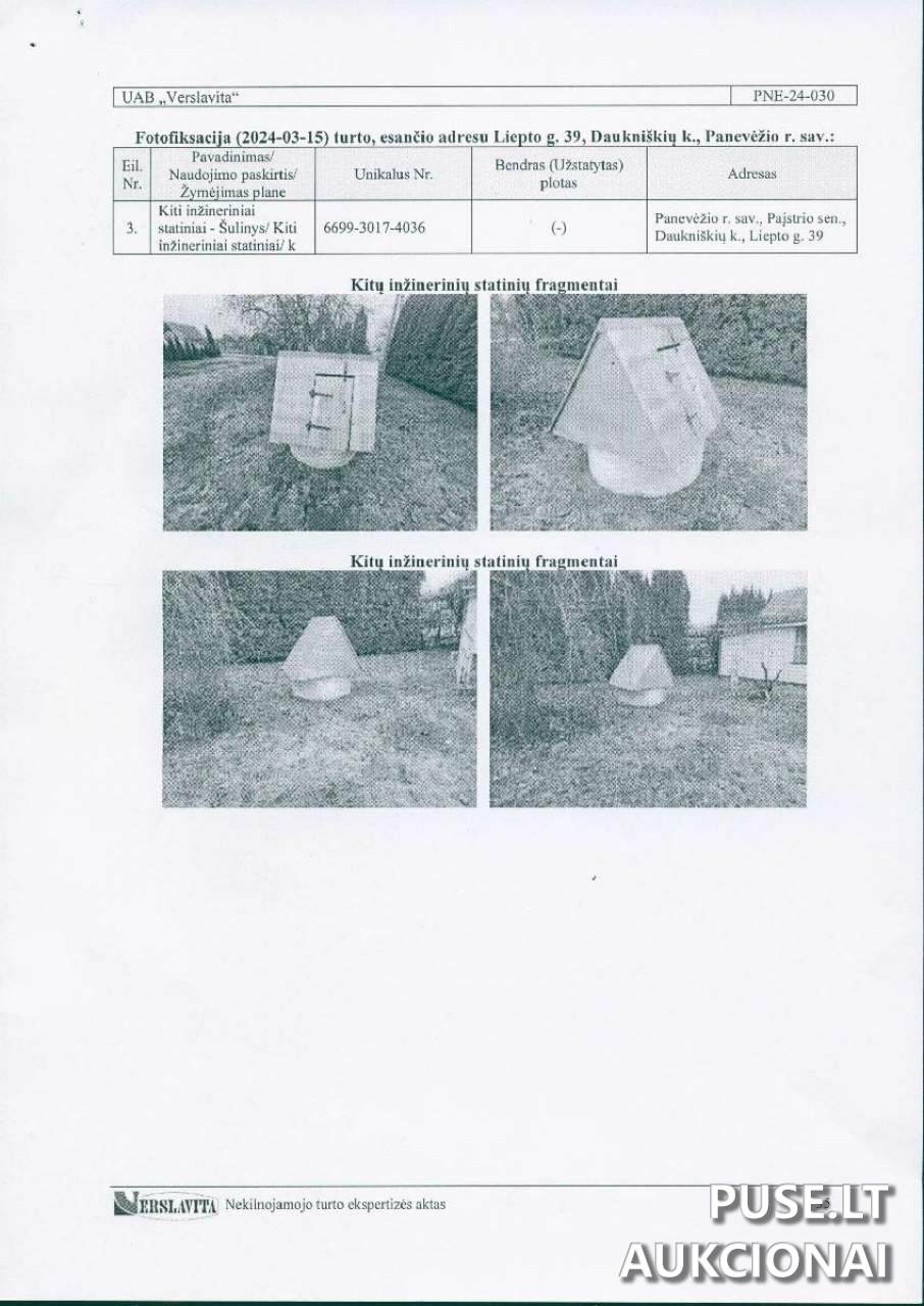 Žemės sklypas Sklypai Liepto g. 39, 38391 Daukniškiai, Paįstrio sen., Panevėžio r. sav. 1