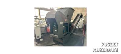 Atliekų smulkintuvas MG Turbo 800 aukcione Kaune, Palemono g. 1, pradinė kaina 60584 EUR