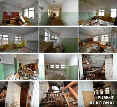 Mokslo paskirties pastatas - mokykla Trakų r. apylinkėse, 14295 EUR, 413 kv.m. Paskelbtas aukcionas