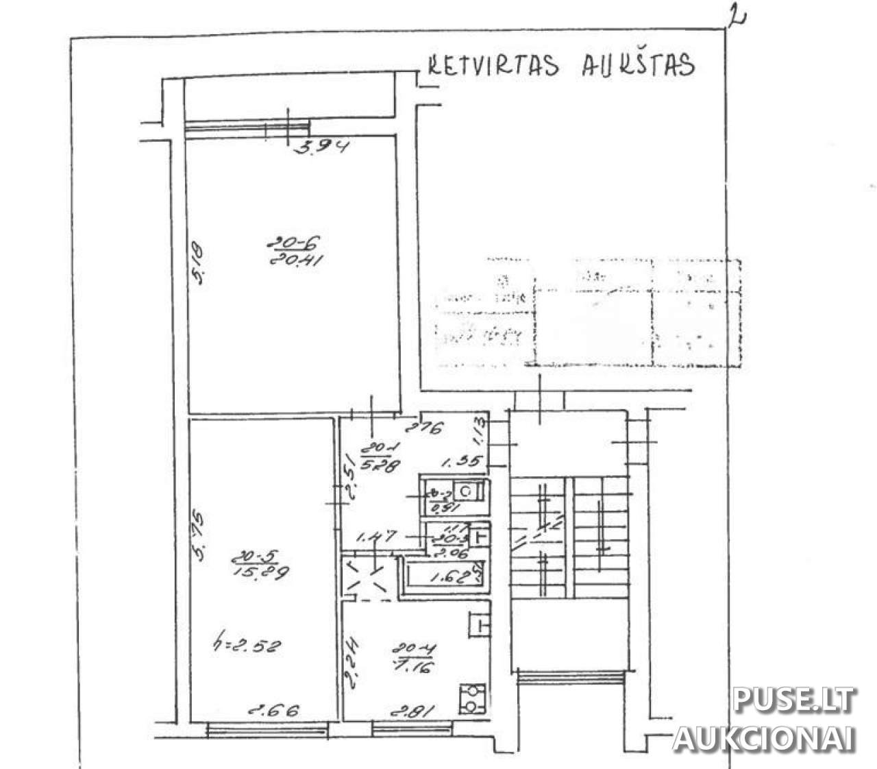 Butas Patalpos/Butai Baltijos pr. 23, 94133 Klaipėda, Klaipėdos m. sav. 1