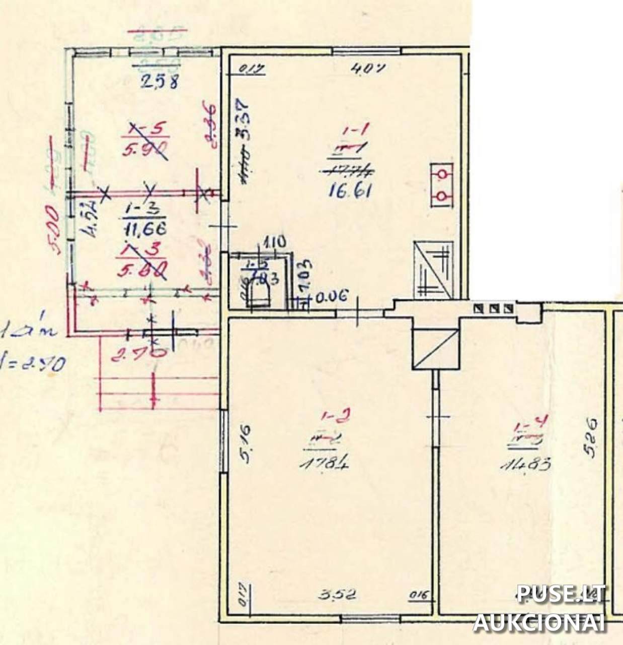 Butas Patalpos/Butai Lentpjūvės g. 3, 90117 Plungė, Plungės miesto sen., Plungės r. sav. 1
