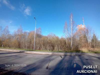 Valstybinės žemės sklypo pardavimas Rokiškio mieste, Alvydo Matulkos g. 6C, pradinė kaina 38653 EUR