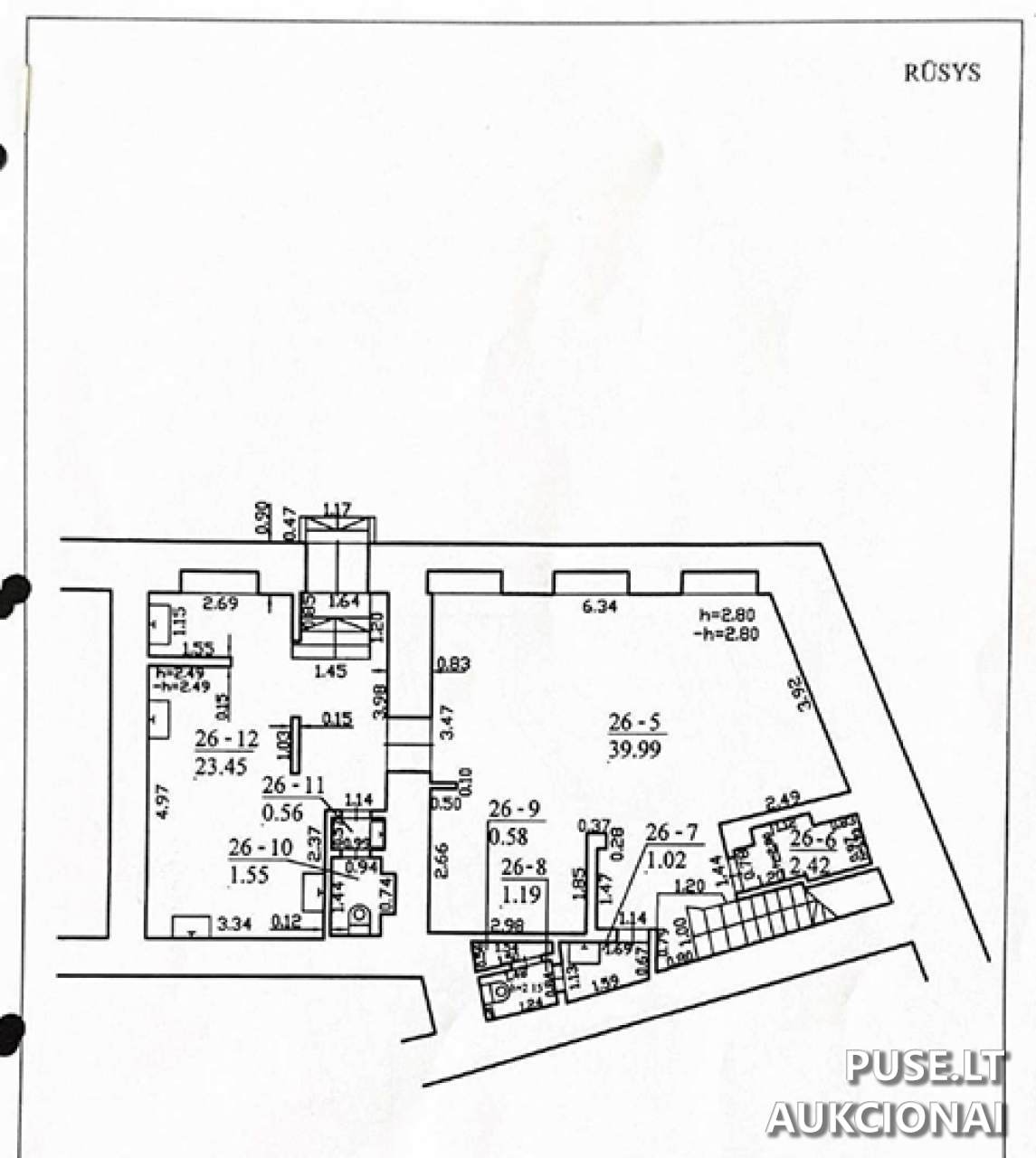 Lošimo automatų salonas su baru Patalpos/Butai J. Basanavičiaus g. 2, 01118 Vilnius, Vilniaus m. sav. 4