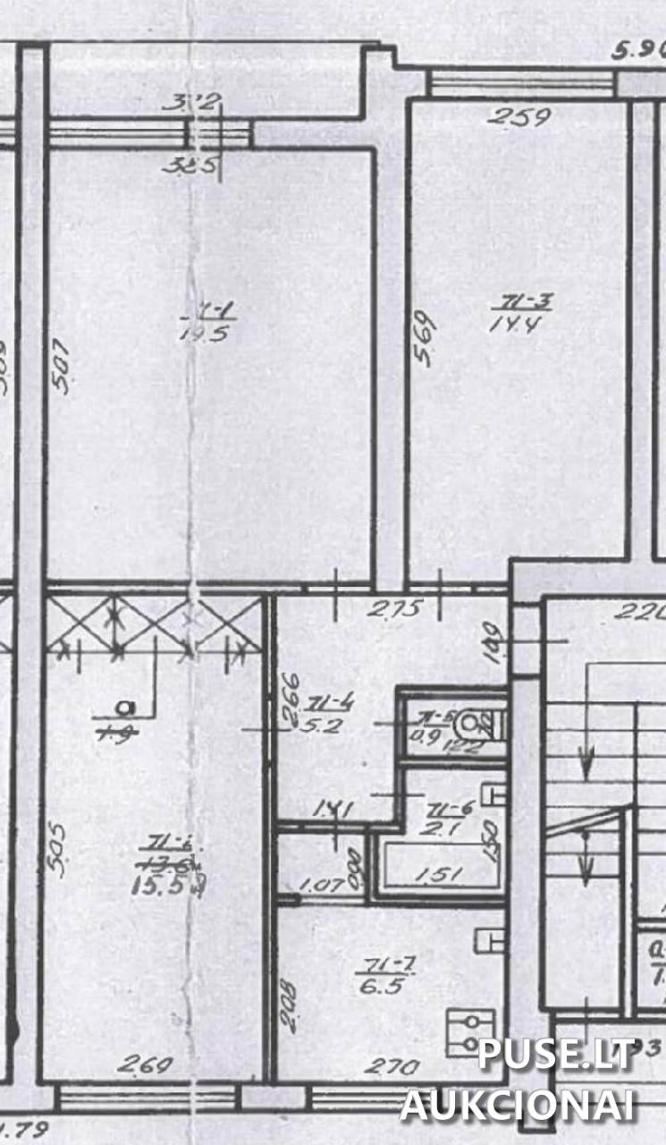 Butas Patalpos/Butai Dzūkų g. 21, 02161 Vilnius, Vilniaus m. sav. 5