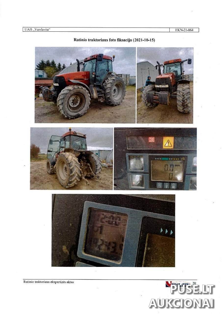 Ratinis traktorius Case IH Traktoriai, savaeigės mašinos, priekabos, puspriekabės 2