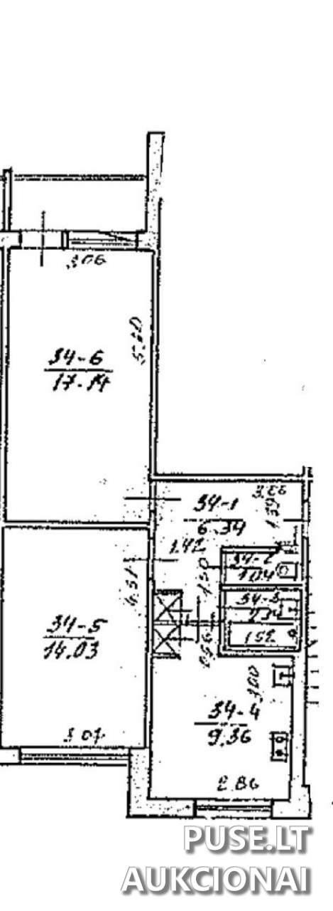 Butas Patalpos/Butai V. Kudirkos g. 36, 81150 Kuršėnai, Kuršėnų miesto sen., Šiaulių r. sav. 1