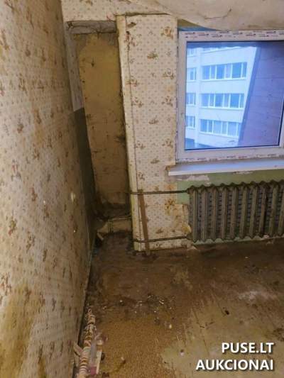 Parduodamas 55.54 kv.m. 1/1 dalies butas Ignalinos mieste, Laisvės g. 50, pradinė kaina 42000 EUR