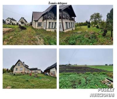 Parduodamas 0.2388 ha žemės sklypas Kalvarijos savivaldybėje, pradinė kaina 26640 EUR